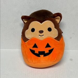 Squishmallows Wade Werewolf Halloween Pumpkin Plush 8” NWT Rare halloween Squad